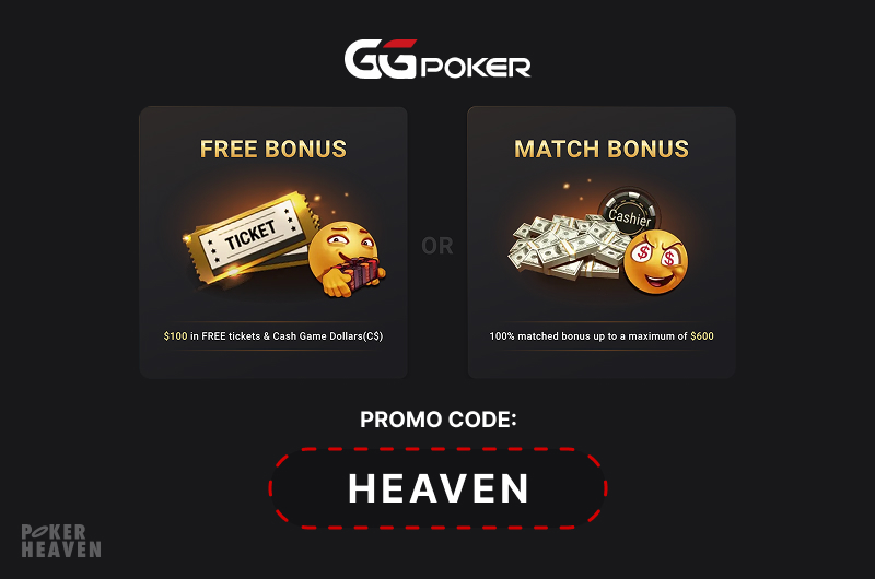GGPoker Bonus Code Heaven